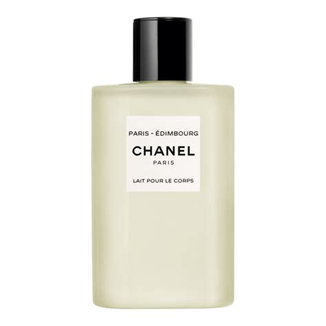 lait corps chanel paris edimbourg